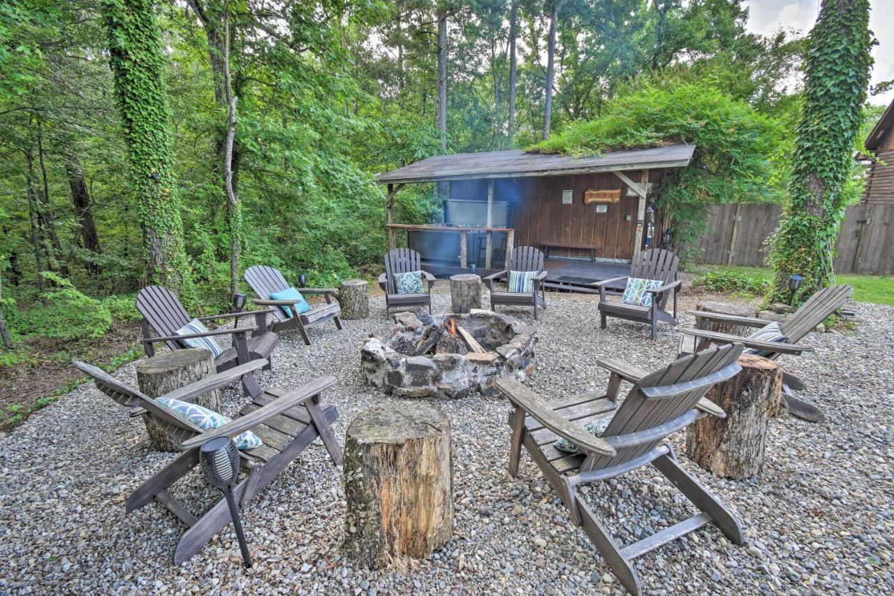 Luxury Pearcy Cabin With 5 Private Acres And Hot Tub! מראה חיצוני תמונה