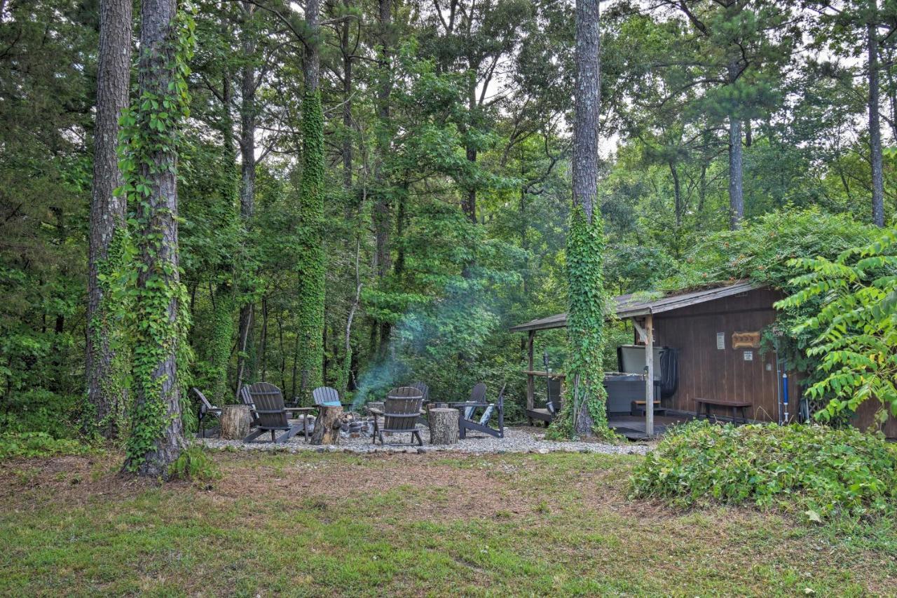 Luxury Pearcy Cabin With 5 Private Acres And Hot Tub! מראה חיצוני תמונה