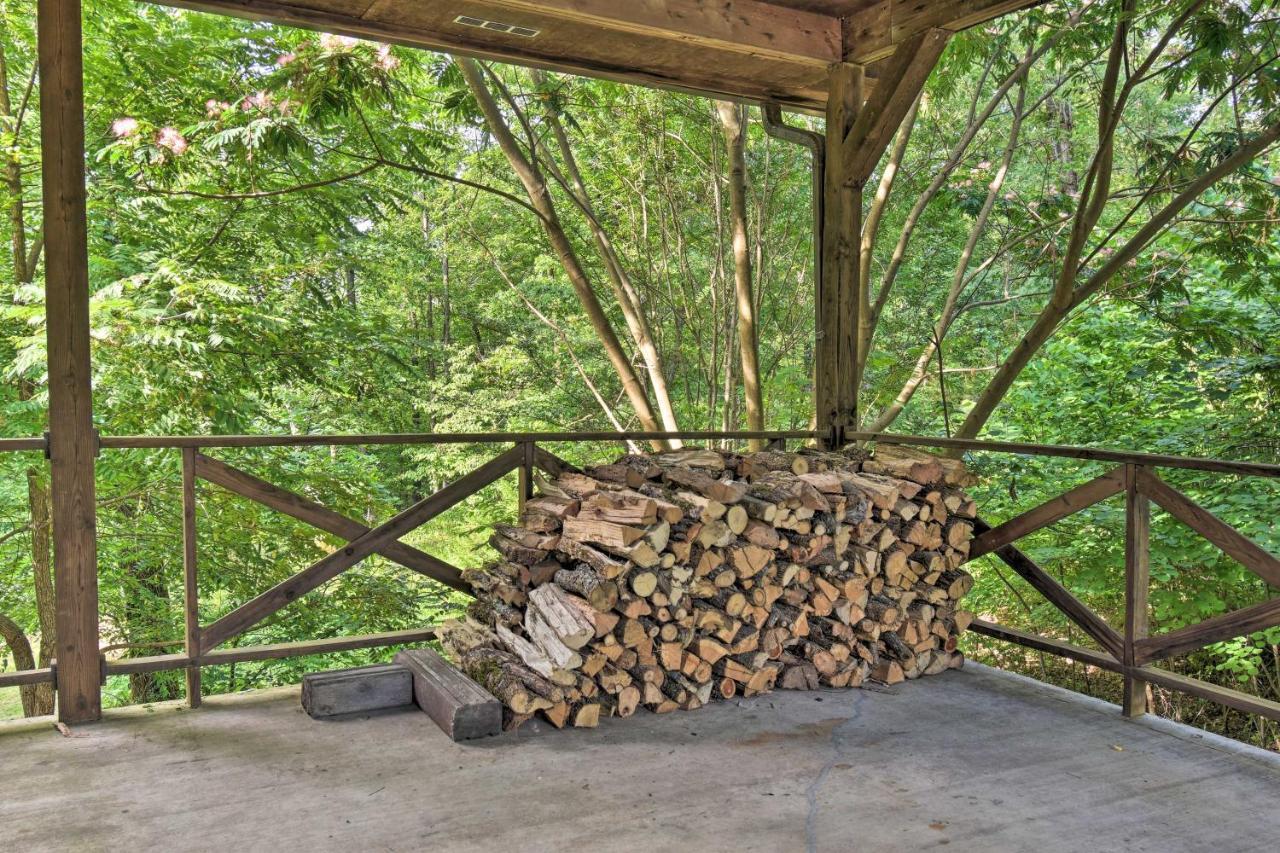 Luxury Pearcy Cabin With 5 Private Acres And Hot Tub! מראה חיצוני תמונה